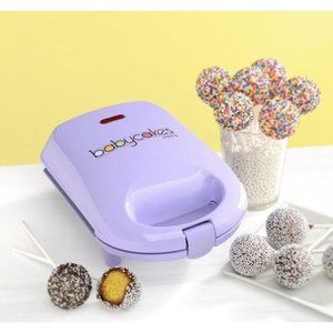 Babycakes Cake Pop or Donut Hole Maker Kit Makes 9 Purple NEW